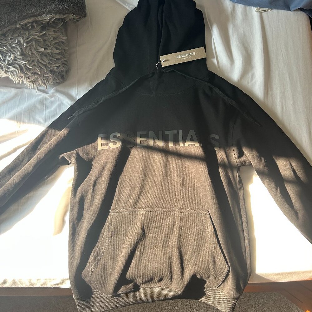 Essentials Black Hoodie